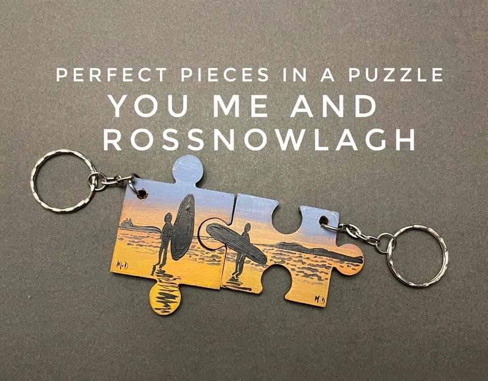 Double Keyring Set