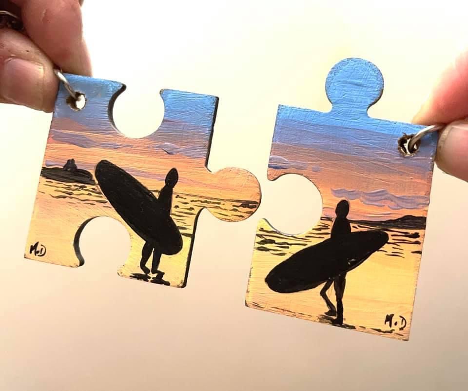 Double Keyring Set