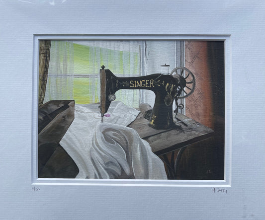 The Old Singer - Limited Edition Print