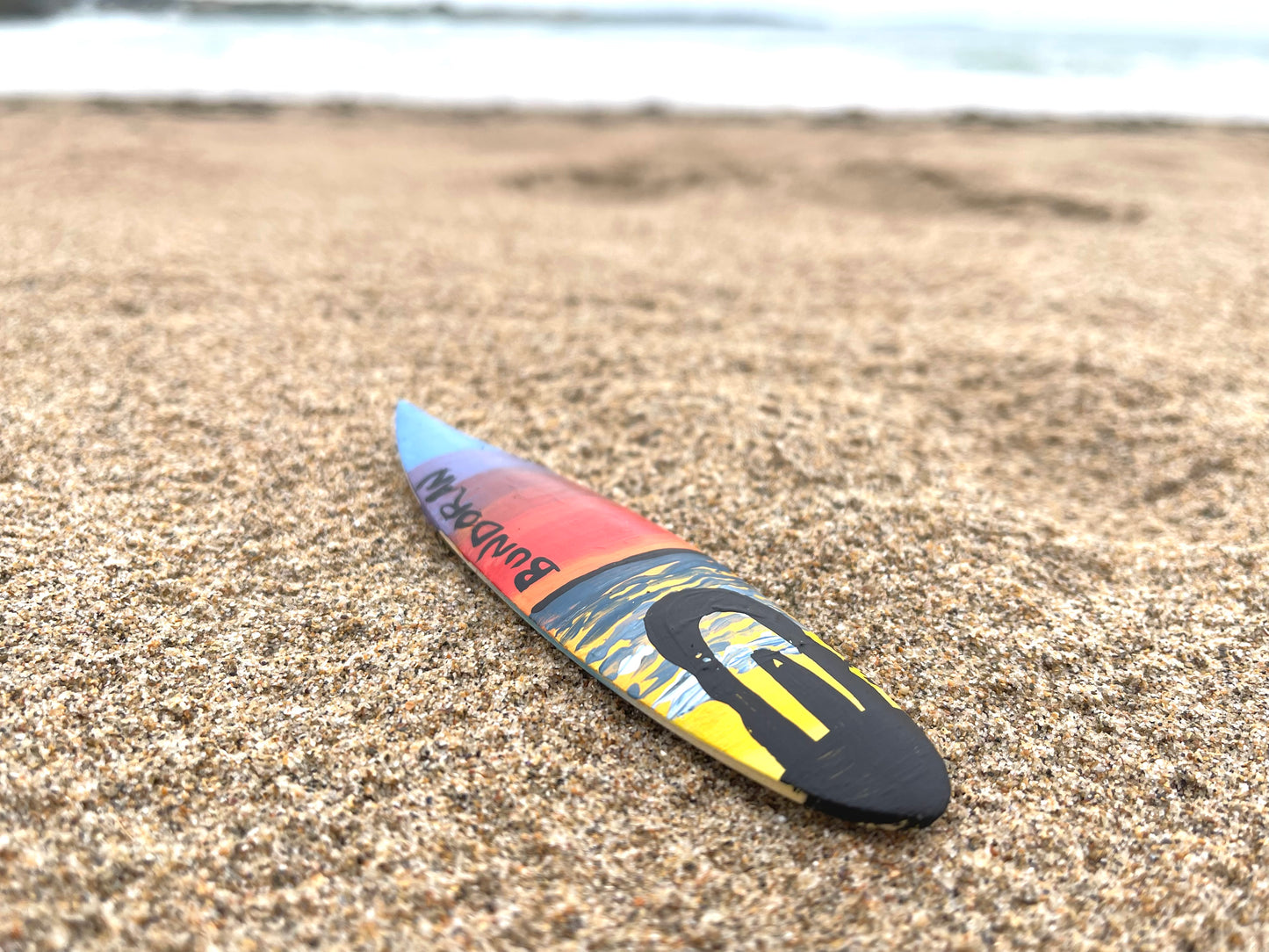 Surf Board Fridge Magnet