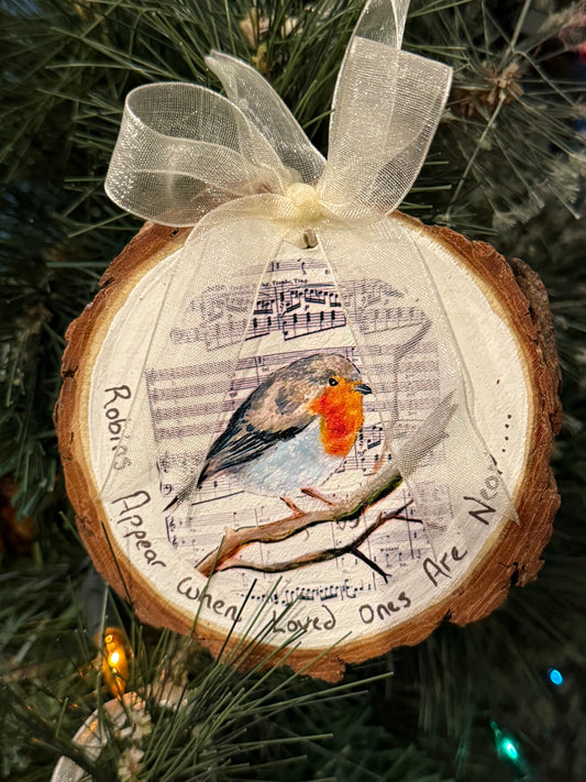 Robin Christmas Decoration