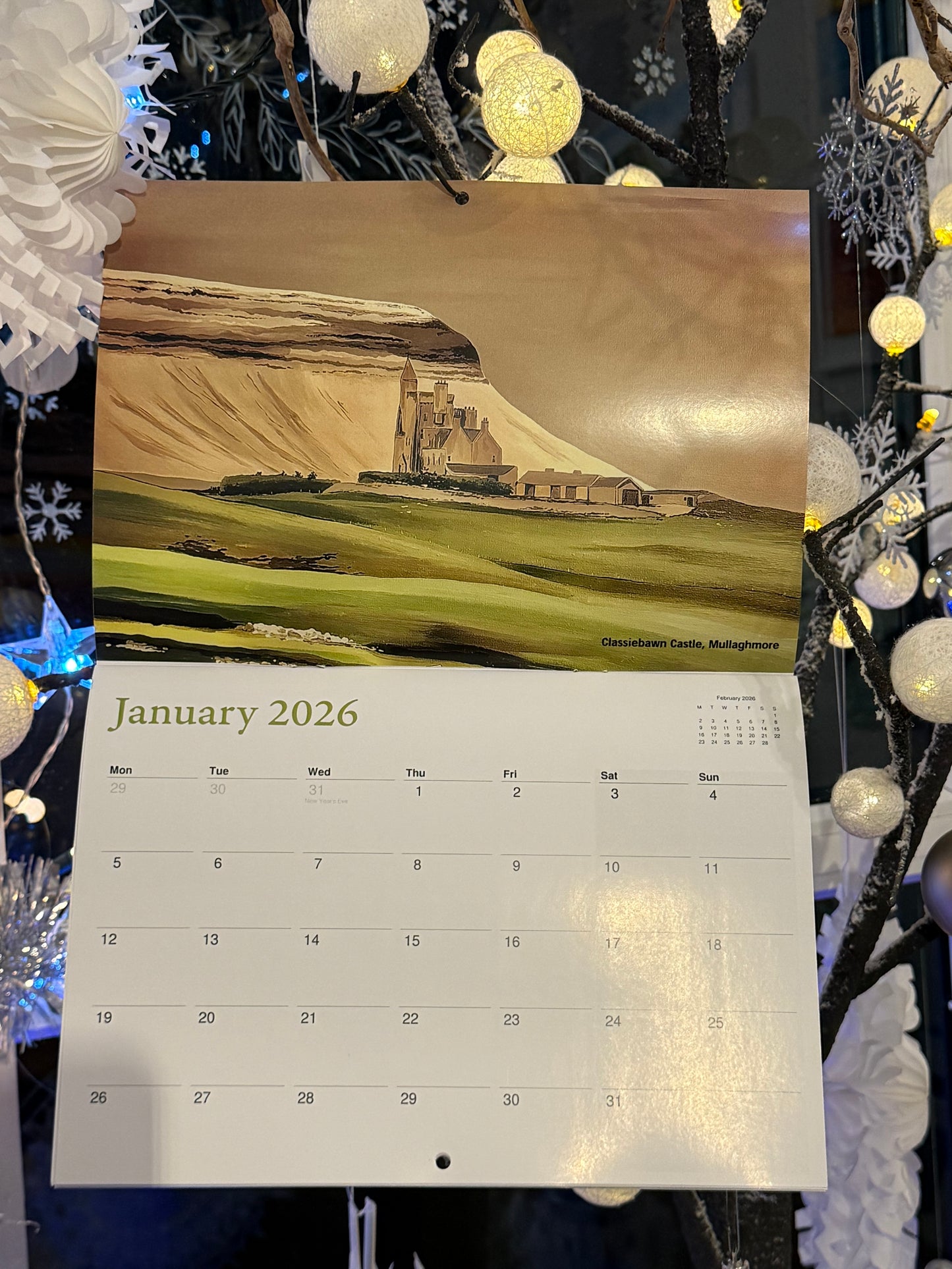 Calender for 2026