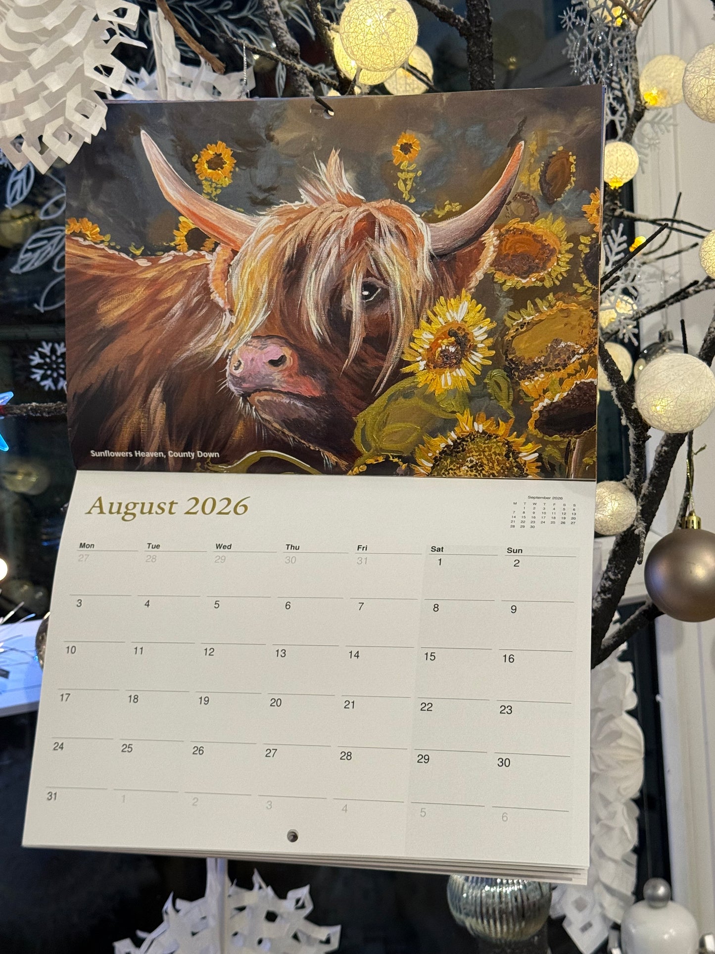 Calender for 2026
