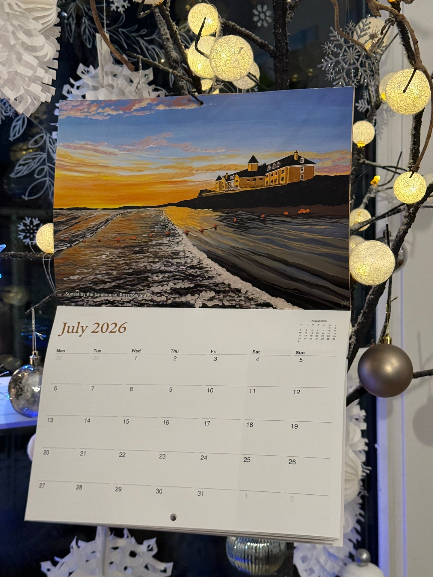 Calender for 2026