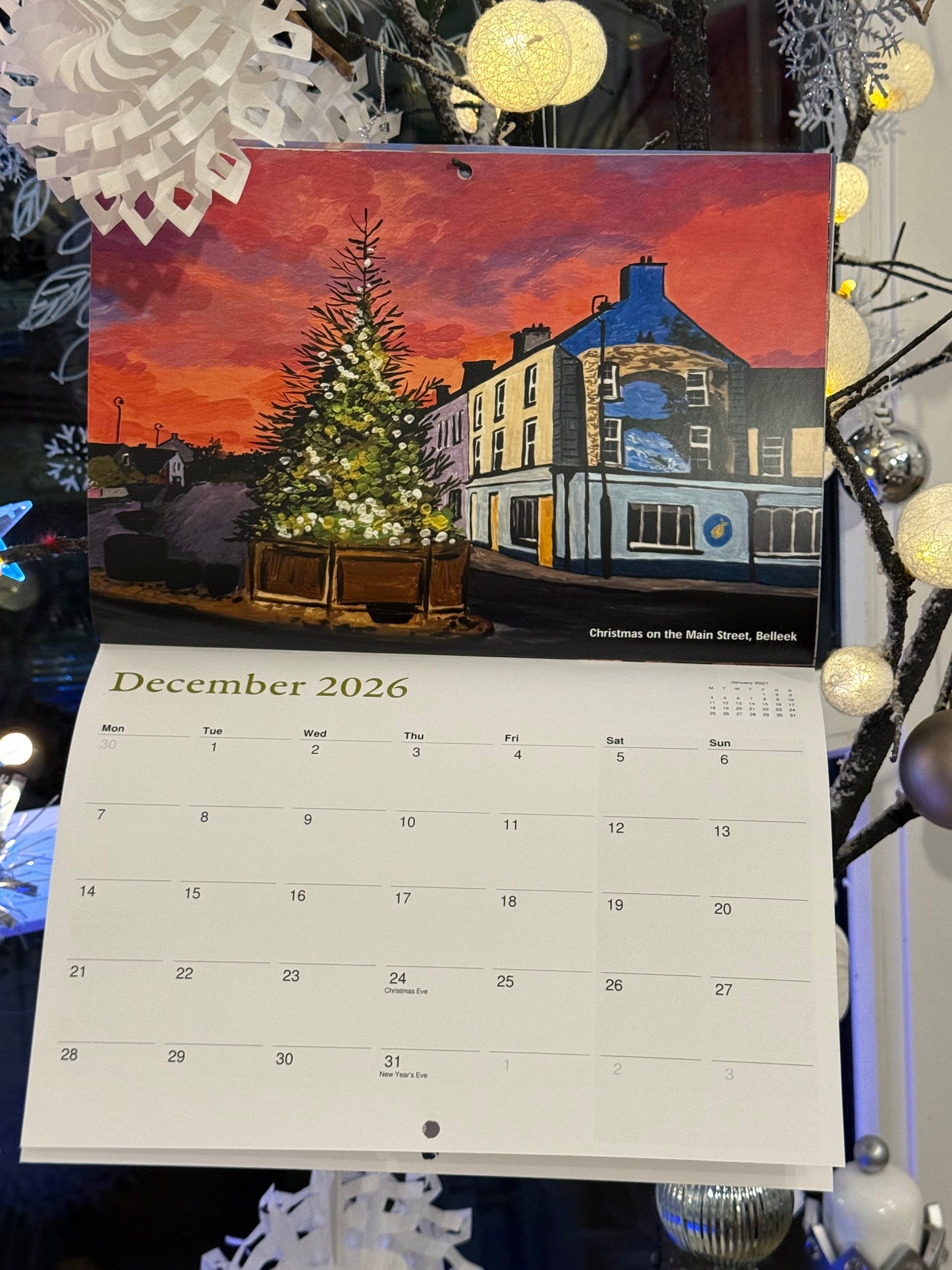 Calender for 2026