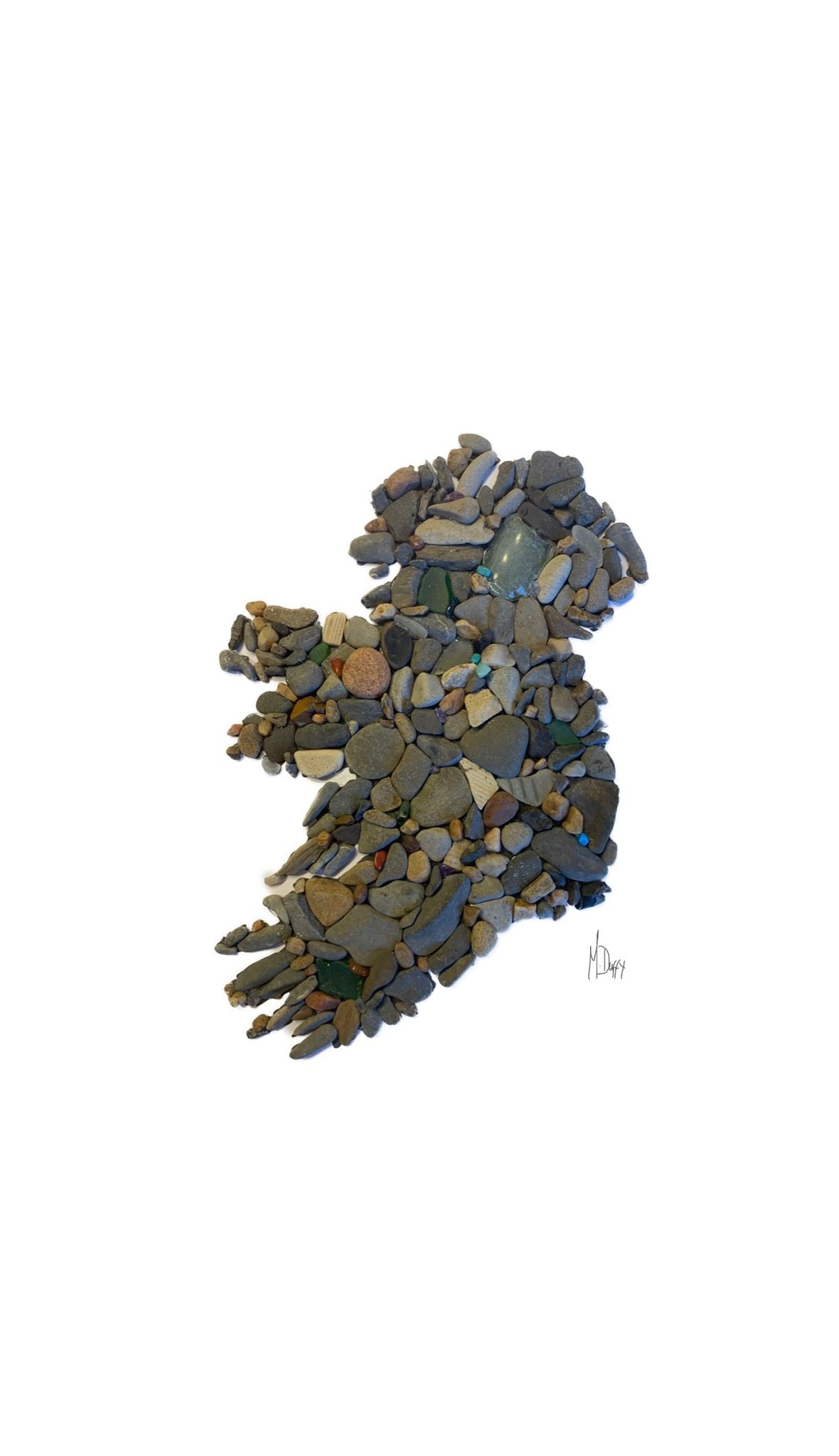 Pebble Éire - Limited Edition Print by Michelle Duffy Camlake Canvas