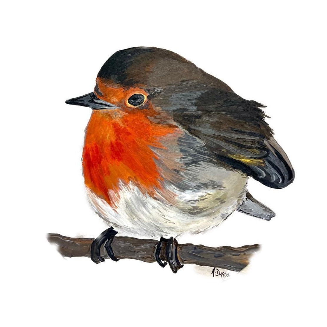 Robin - Limited edition print by Michelle Duffy