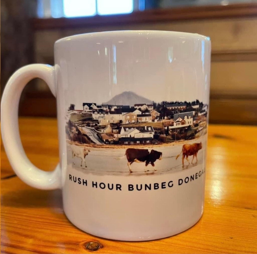 Rush Hour Bunbeg Printed Mug
