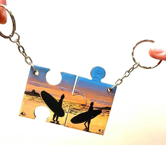 Double Keyring Set
