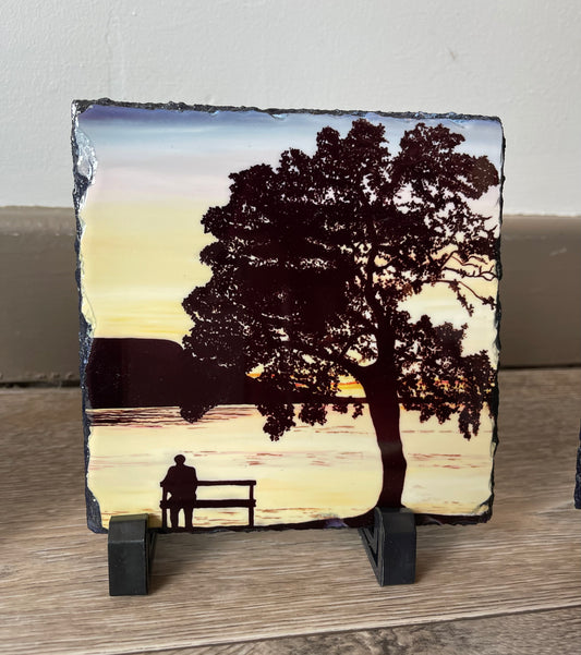 Slate on a Stand- The Perfect Seat